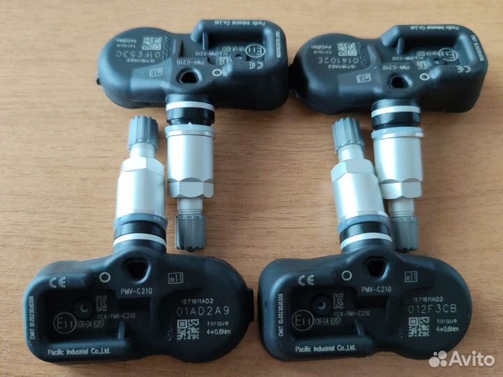 Датчики давления в шинах Toyota PMV-C210