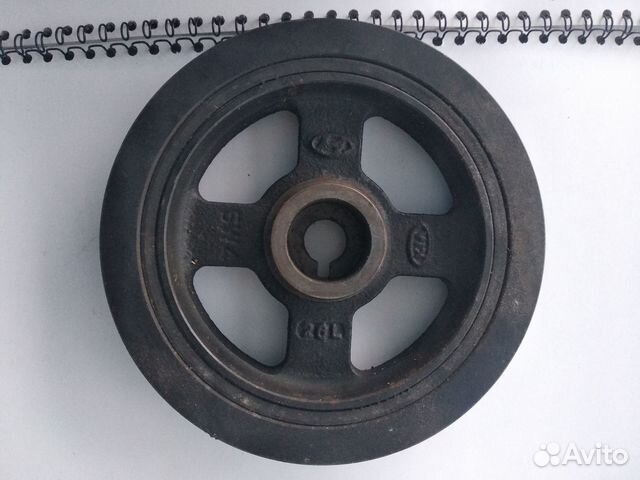 Шкив коленвала 1.8 G4NB 2.0 G4NA Hyundai Kia