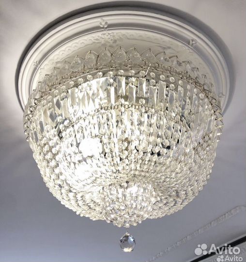 Люстра хрустальная