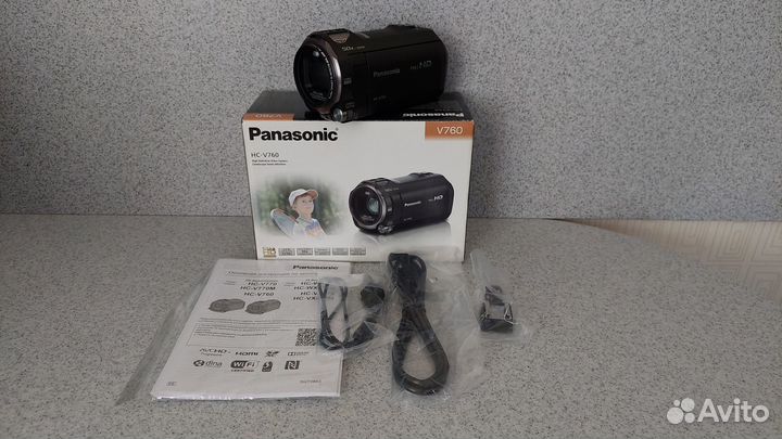 Видеокамера panasonic hc v760