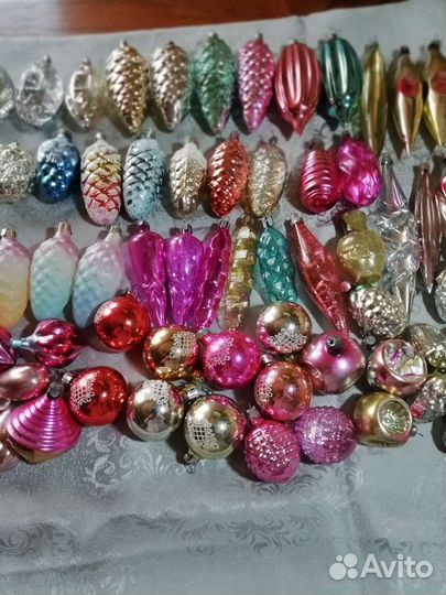 Елочные игрушки СССР