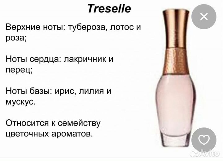 Парфюмерная вода Treselle