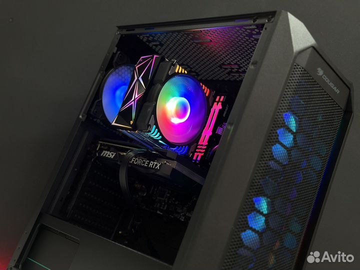 Игровой Новый Пк Core i5 12th 16G озу RTX4060ti 8G