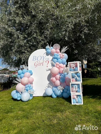 Оформление гендер пати