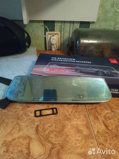 Зеркало регистратор с камерой заднего вида