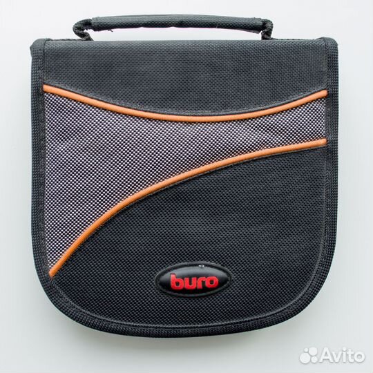Сумка портмоне buro на 28 CD/DVD дисков