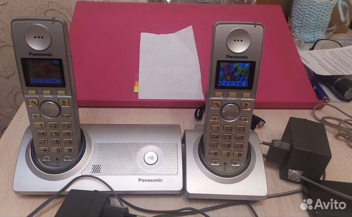 Радиотелефон panasonic комплект