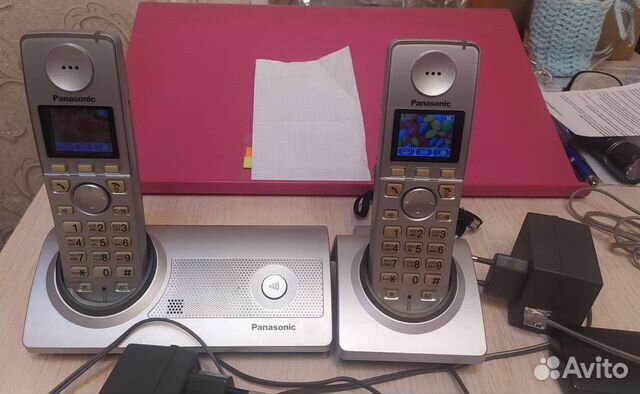 Радиотелефон panasonic комплект