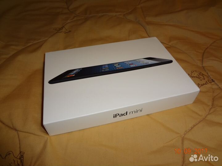 Коробка от iPad mini 64gb wi-fi cellular черный