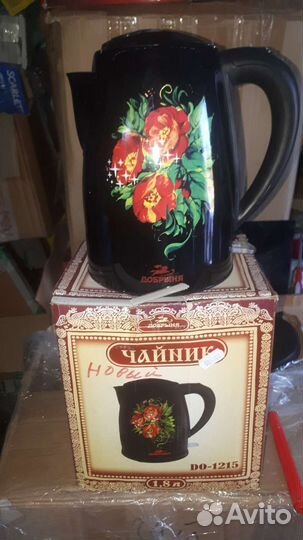 Чайник электро добрыня в ассортименте
