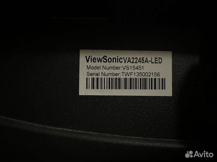 Монитор Viewsonic VA2245a-LED