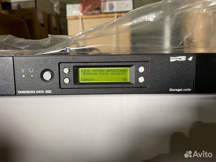 Новый стример Tandberg 7816-LTO на 8 картриджей