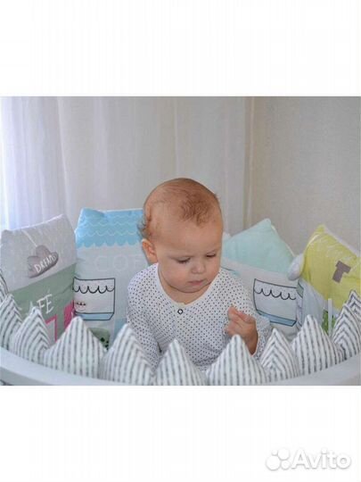 Бортики в детскую кроватку