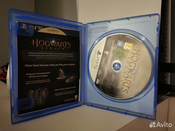 Hogwarts legacy ps5 диск