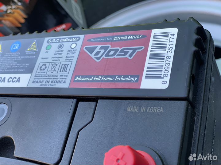 Акб bost 55a azia (корея)