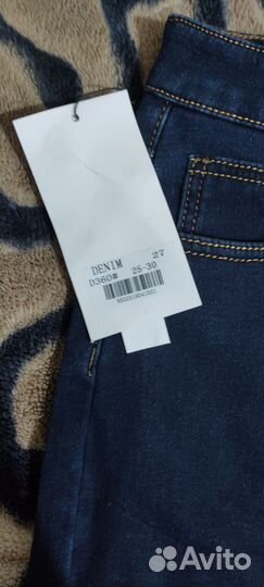Джинсы утепленные женские 44 размер