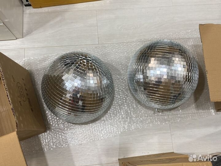 Диско Шар зеркальный 20-50см Диско Бол 90х