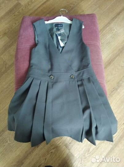 Новый сарафан для школы 128 размер