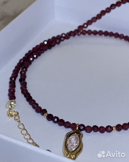 Чокер из натуральных камней