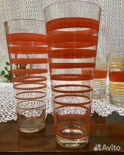 Стаканы СССР серпантин спираль