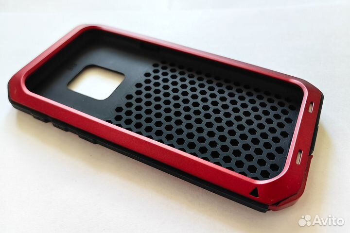 Металлический противоударный чехол на samsung s9