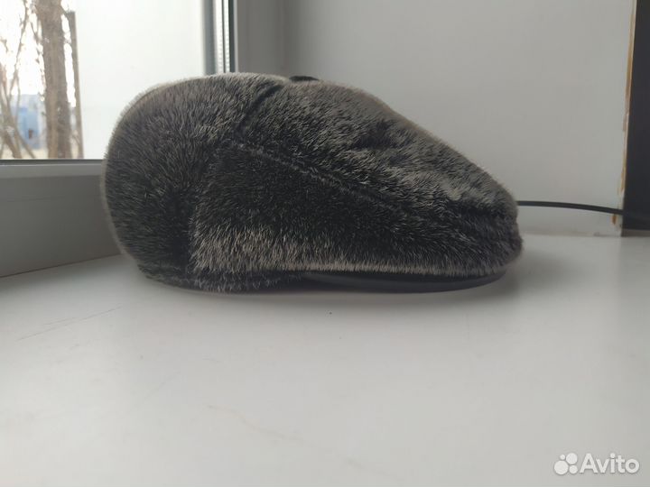 Меховая мужская кепка