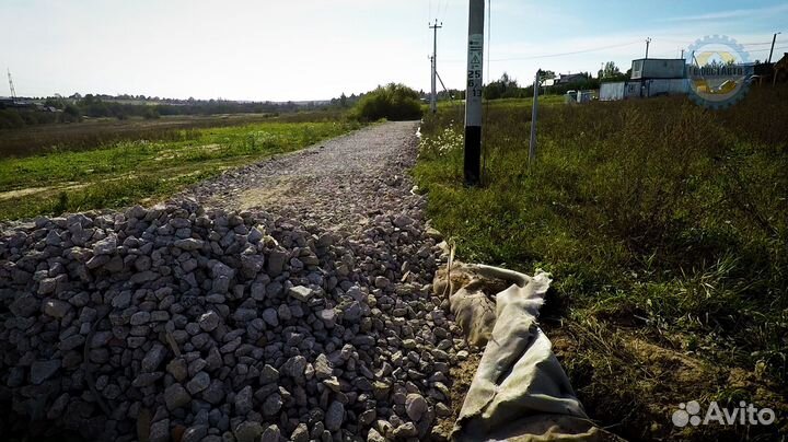 Рецикл бетона / бетонный щебень от 100 кубометров