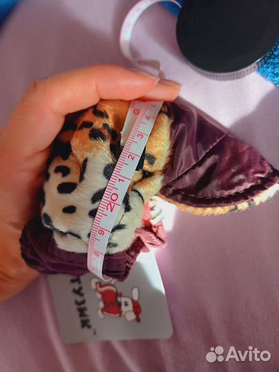 Шапка для собаки зимняя