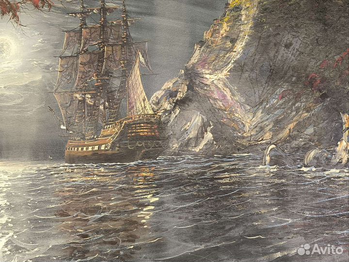 Картина маслом на холсте 110х70