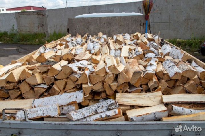 Дрова березовые колотые с доставкой