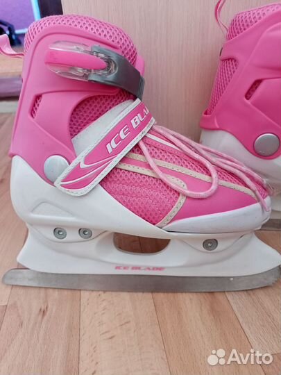 Коньки детские раздвижные 34 37