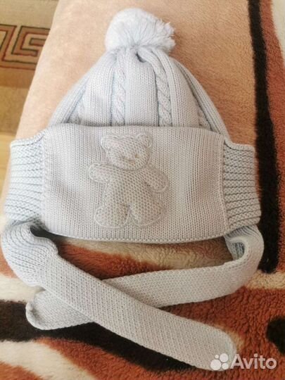 Шапка для мальчика 44 46