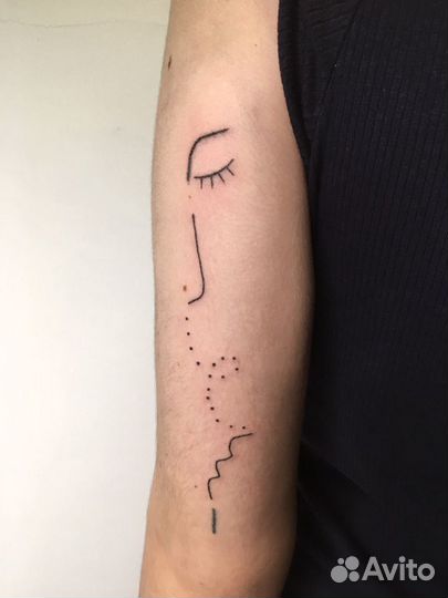 Татуировки тату мини handpoke хэндпоук