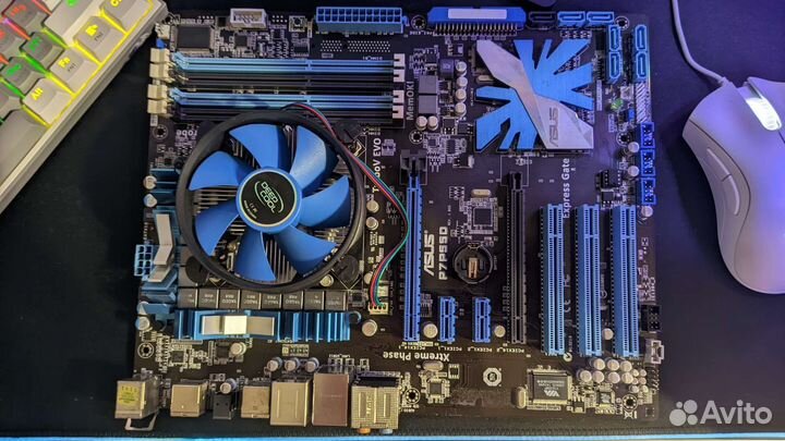 Материнская плата lga 1156 + xeon x3470