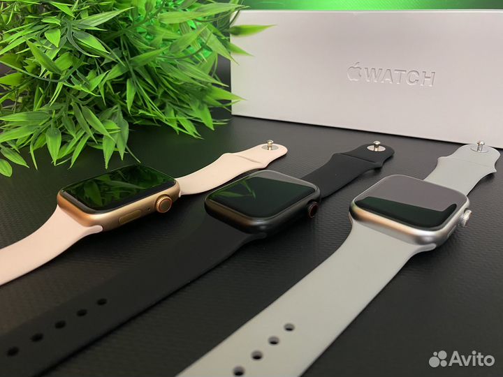 Apple watch 9 (45мм) с яблоком, ориг.короб