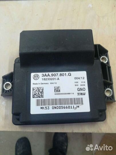 Блок управления ручным тормозом