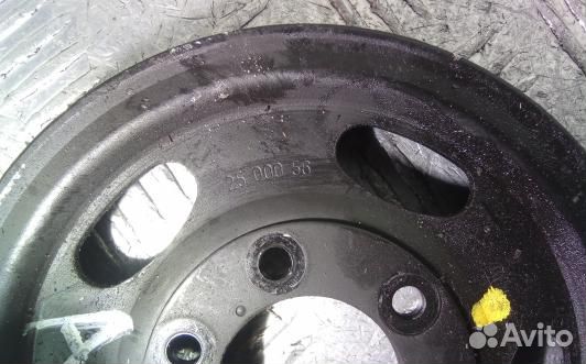 Шкив коленвала бензиновый opel corsa D (ADN20CJ01)