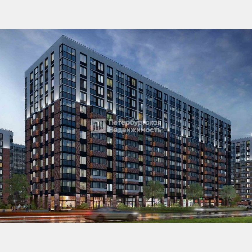 1-к. квартира, 37,6 м², 12/12 эт.