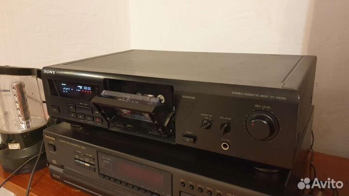 Кассетная дека sony tc