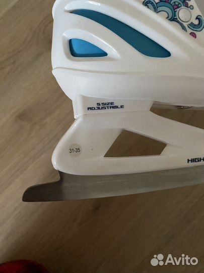 Коньки раздвижные nordway размер 31-35