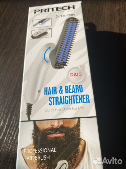 Фен расческа выпрямитель Pritech