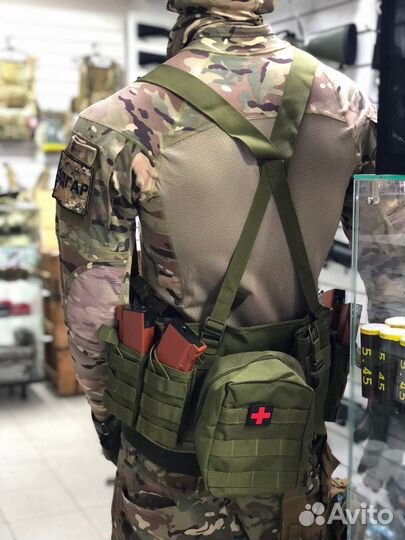 Рпс Плечевыми Лямками Олива