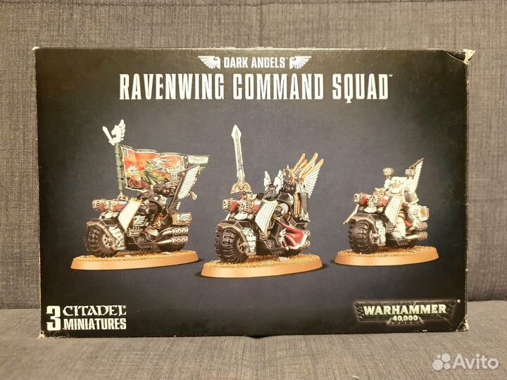 Warhammer 40k Dark Angels Ravenwing command squad