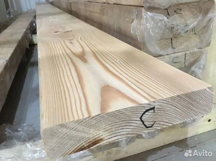 Доска палубная гладкая