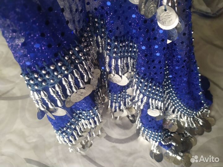 Пояс для восточного танца большой размер