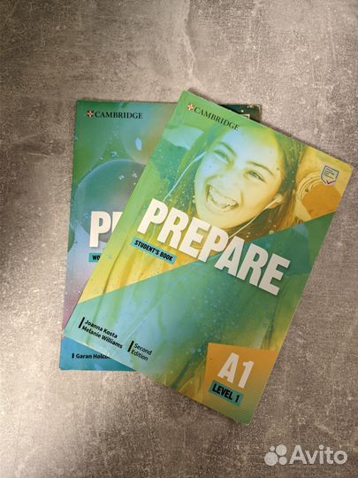 Prepare рабочая тетрадь и учебник