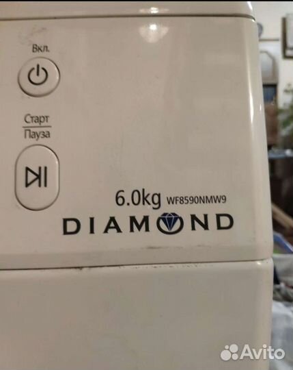 На запчасти. Samsung diamond WF 8590NMW9