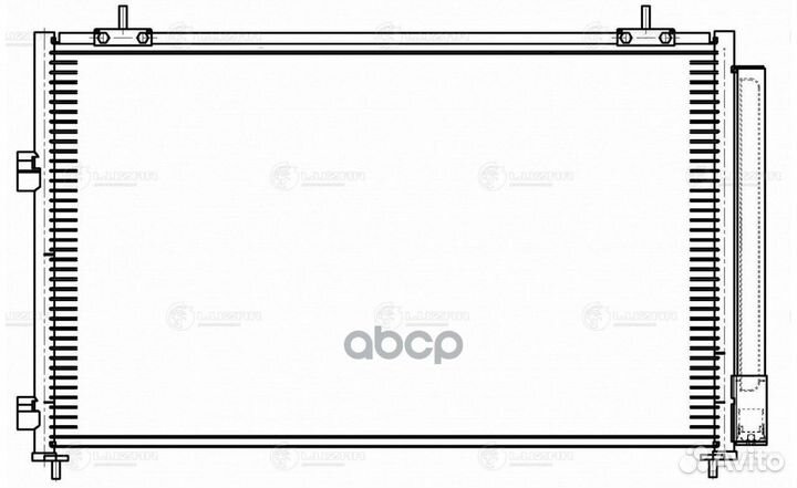 Конденсер toyota RAV 4 12- lrac 1923 luzar