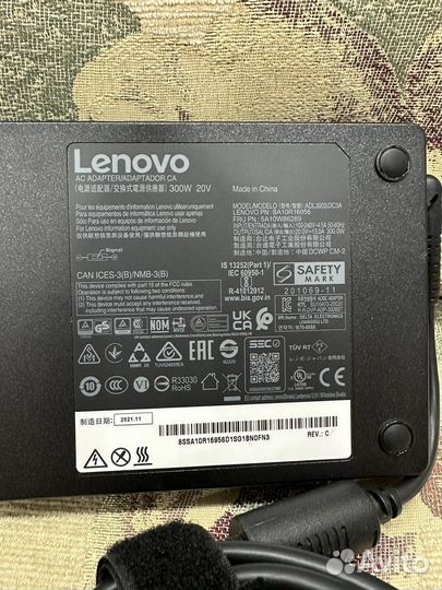 Блок питания lenovo legion ADL300SDC3A