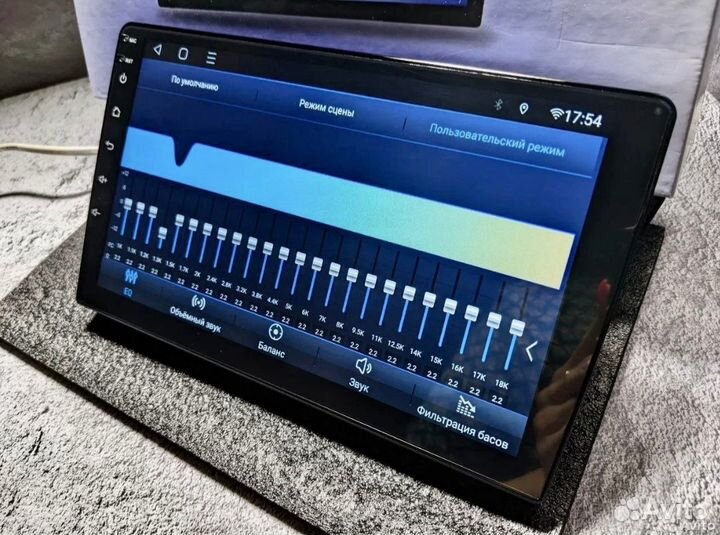 Магнитола Андроид 4/32Гб 9 дюймов 4G, DSP